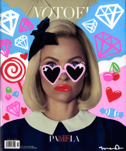 Pamela Anderson Doodlebomb NoTofu magazine.
